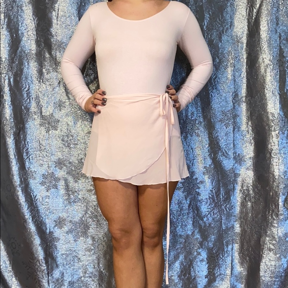 Leotard and skirt